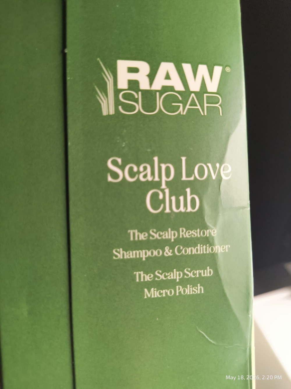 Raw Sugar Scalp Love Club Shampoo, Conditioner & Scalp Scrub Set Sealed NOS NOS - Picture 10 of 10